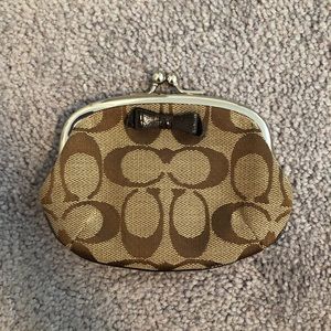 Coach coin purse